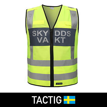Skyddsvakt Reflexväst Klass 2, Tactig