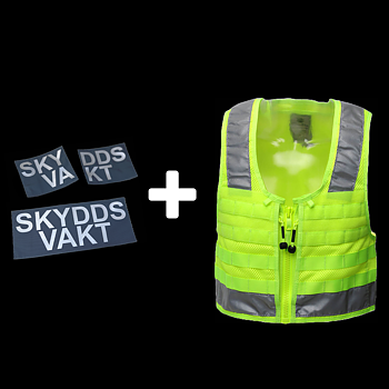 Utrustningsväst 16 HV Skyddsvakt, Snigel