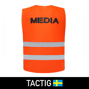 Reflexväst 'Media', Tactig