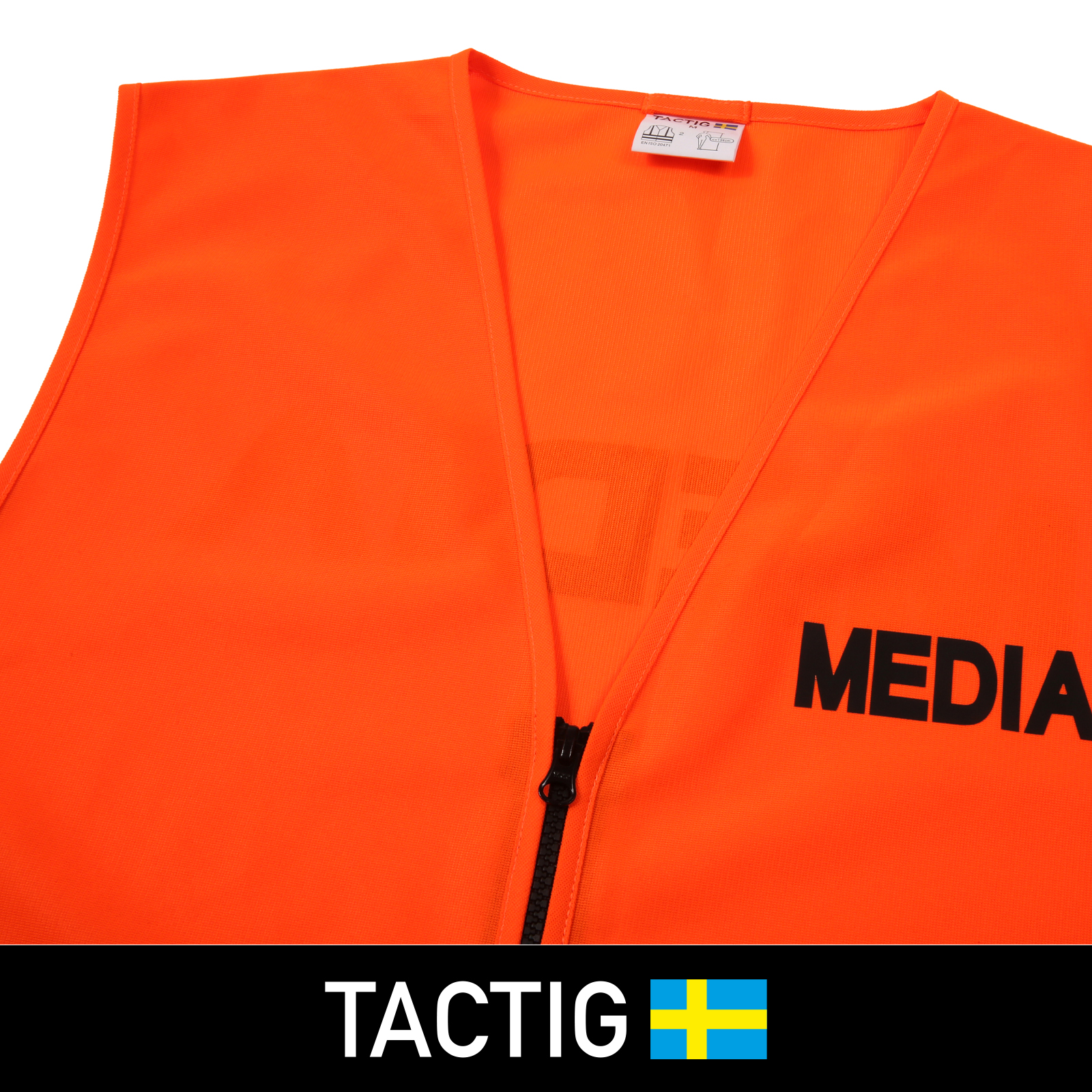 Reflexväst 'Media', Tactig - 6