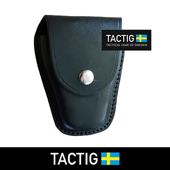 Handfängselfodral i läder, Tactig
