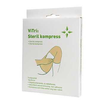 Sterila kompresser, ViTri