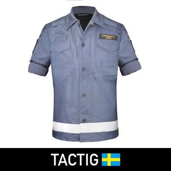 OV Skjortjacka i stretch, Tactig
