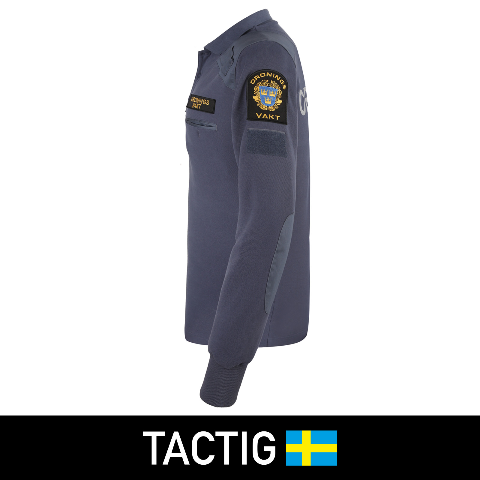 OV Piké lång ärm, Tactig - 4