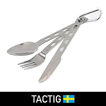 Campingbestick, Tactig