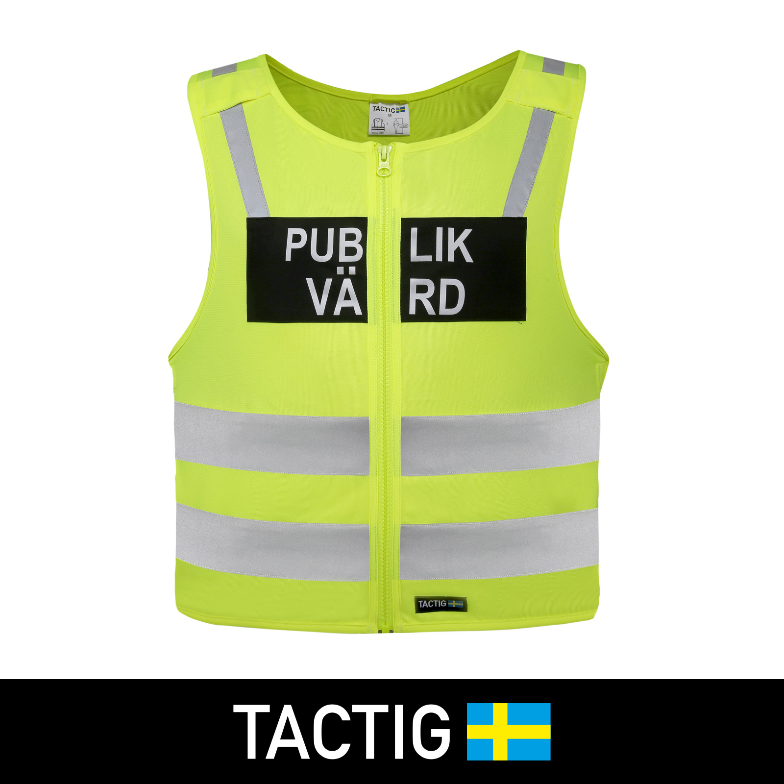 Reflexvästar, Tactig