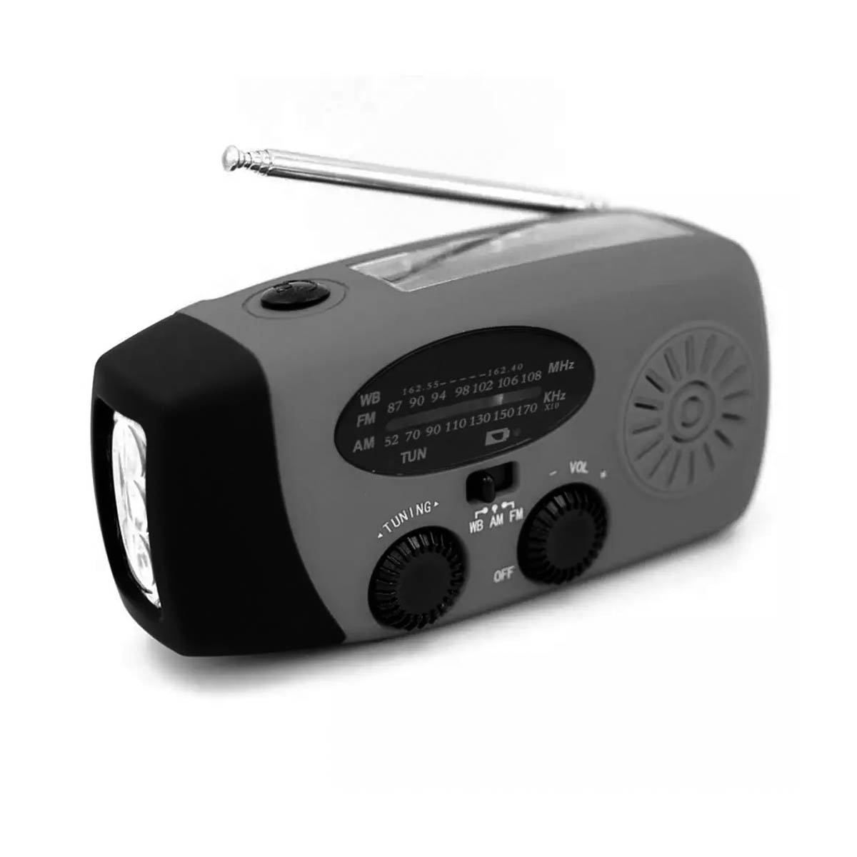 Nödradio & powerbank