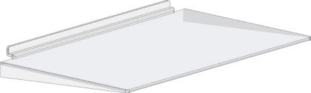 Hyllor för spårpanel - 5