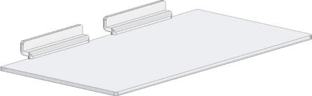 Hyllor för spårpanel - 4