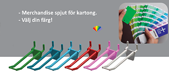 Merchandise spjut för kartong - Välj färg!