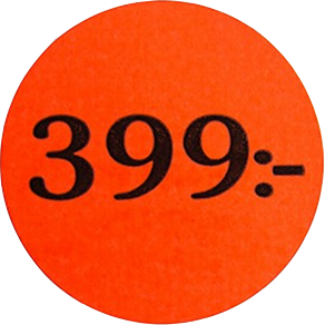 Etikett 199:-, 299:-, 399:-, 499:- och 599:- - 4