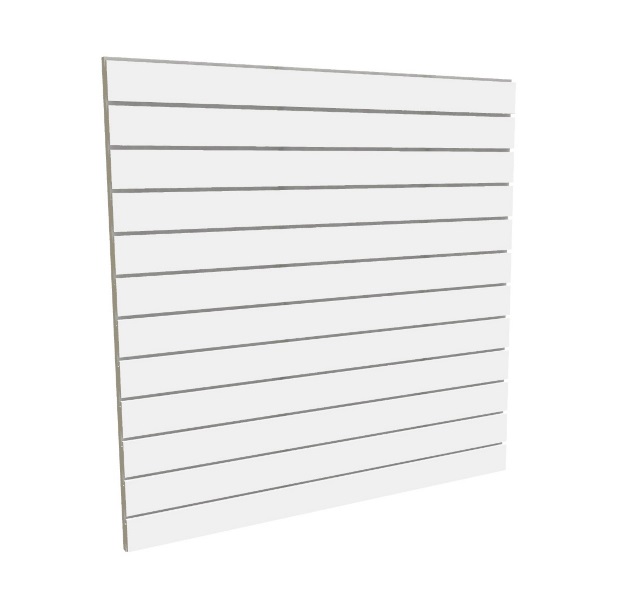 Tillfälligt parti!- Spårpanel 1200 x 1200mm, Vit. Svensk tillverkad!