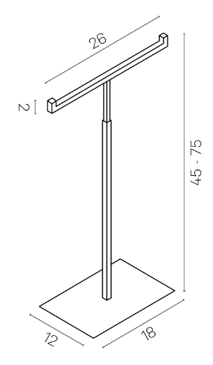 T-ställ för bord - Exklusiv - 3