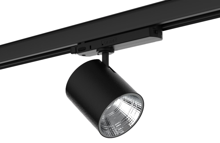 Boom LED 27W, 3080lm - Svart