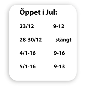Öppettider 2016