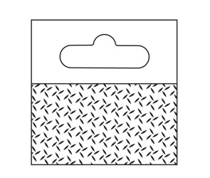  Euro Pin Pac hållare 40*33mm (100st) - 2