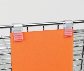Skylthållare för trådkorg (20-pack)