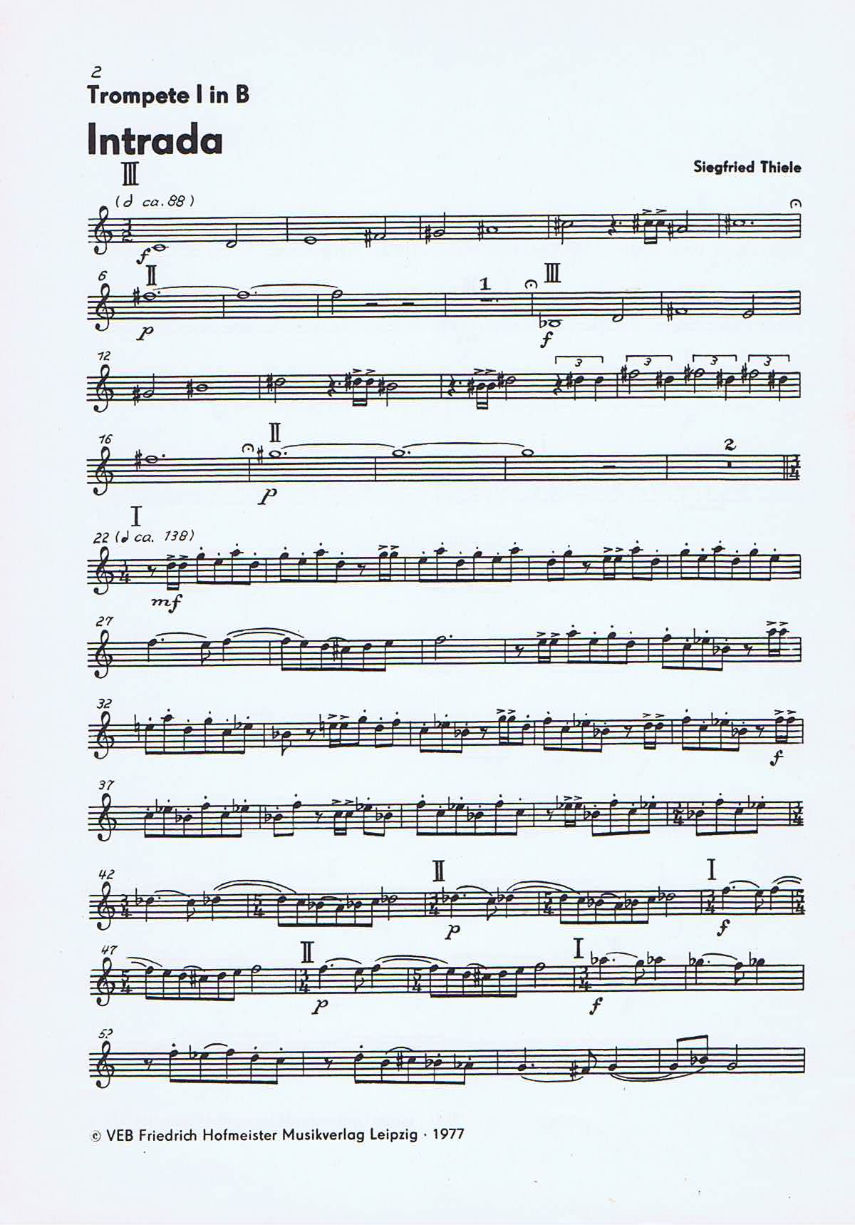 Siegfried Thiele - Intrada - 3