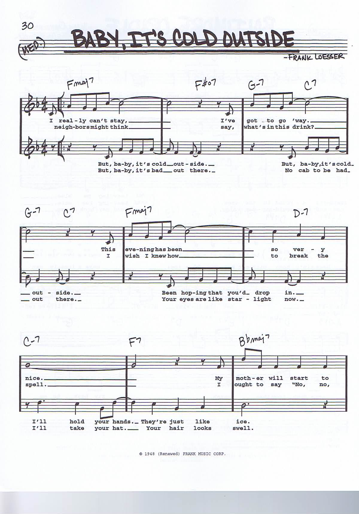The Real Vocal Book, High Voice - Volume 1 - 8