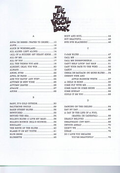 The Real Vocal Book, High Voice - Volume 1