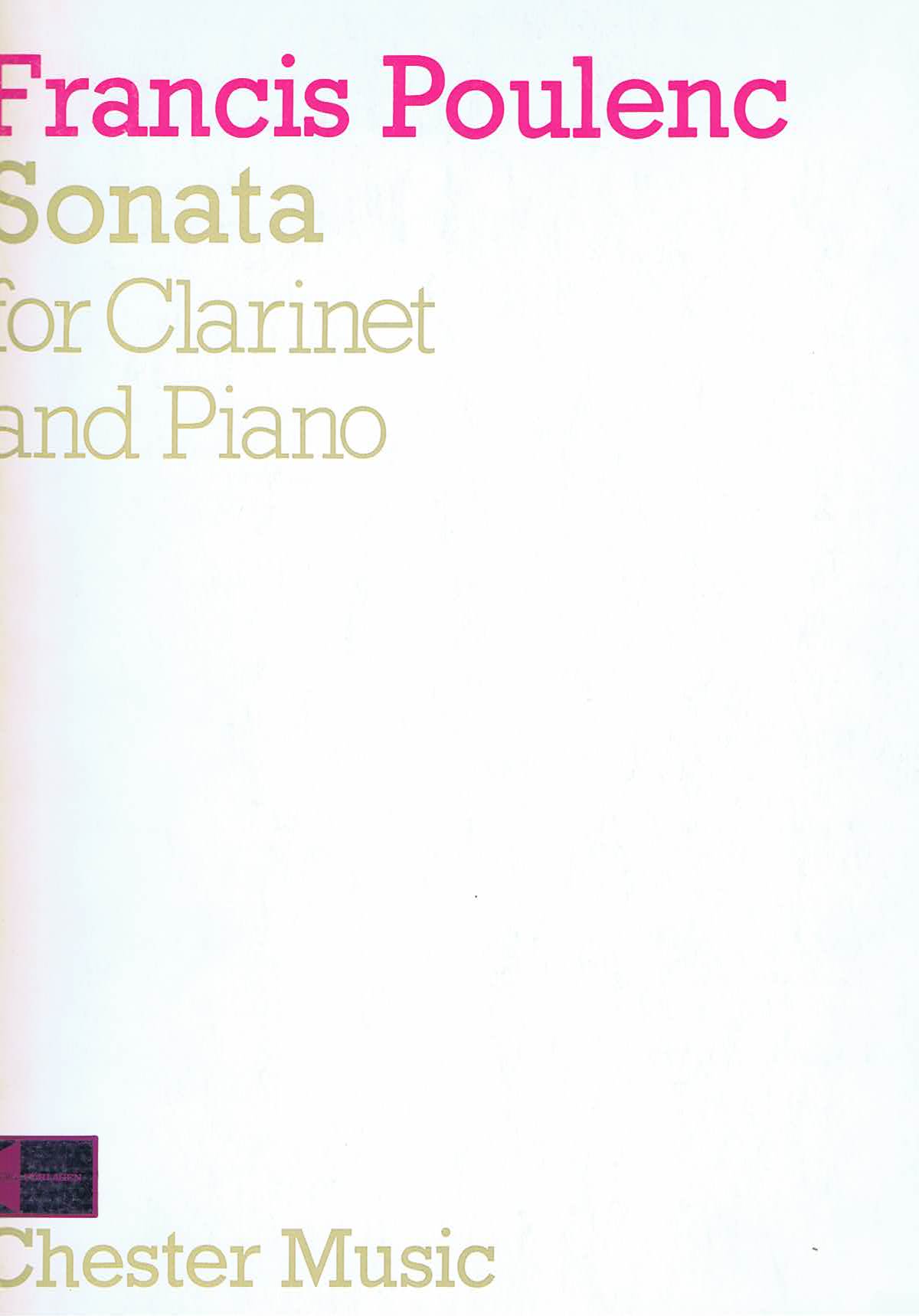 Francis Poulenc - Sonata