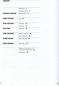 Solos for Jazz Tenor Sax