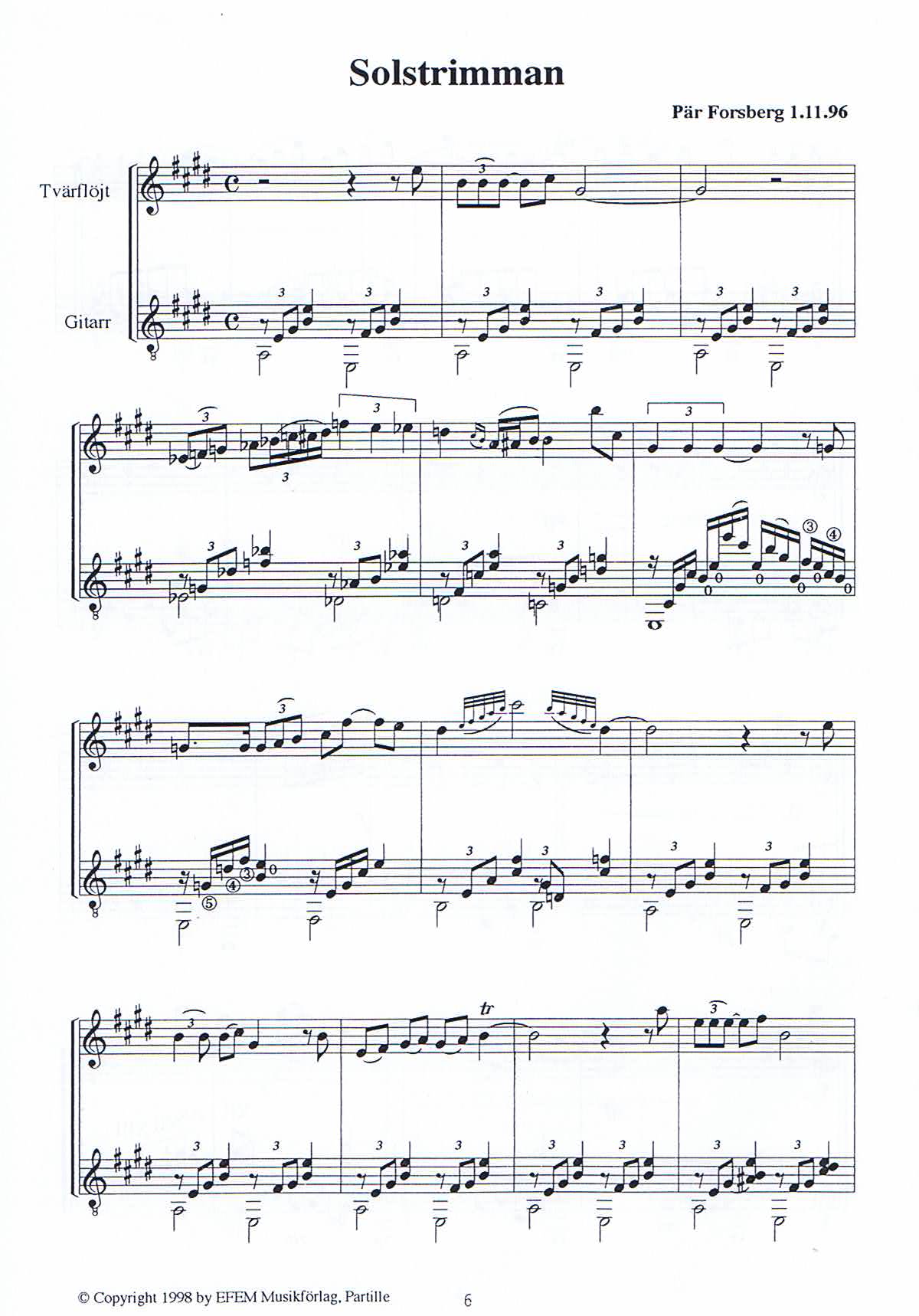 Two lyrical pieces - 3