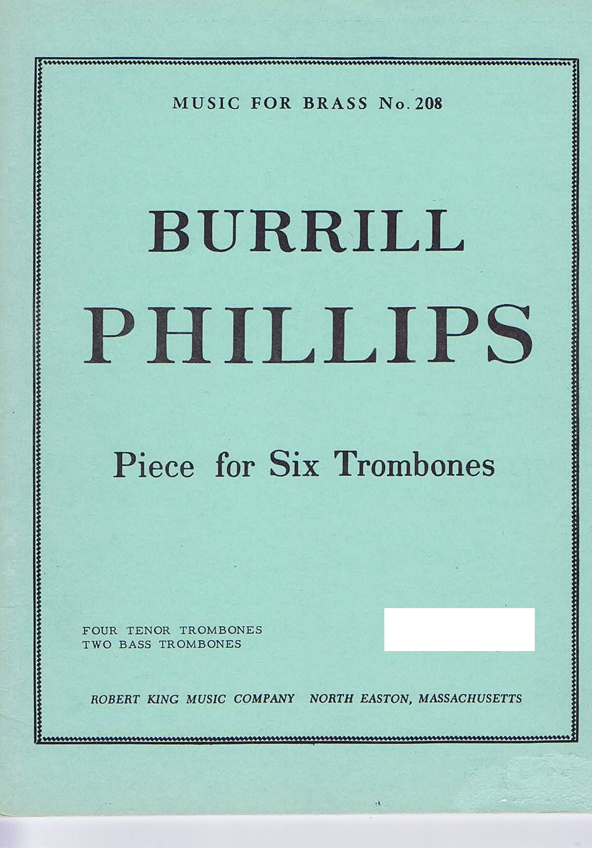 Piece for Six Trombones