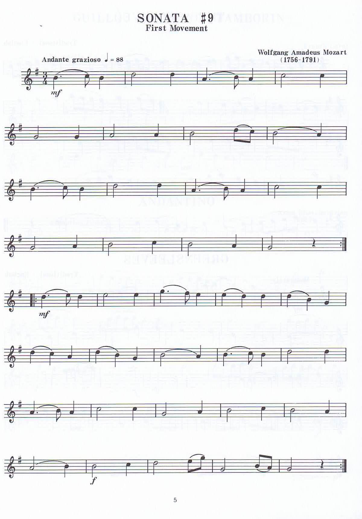 Solo Pieces for the beginning Flutist - 4