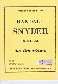 Ricercar av Randall Snyder
