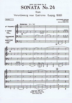 Gottfried Reiche - Sonata nr. 24