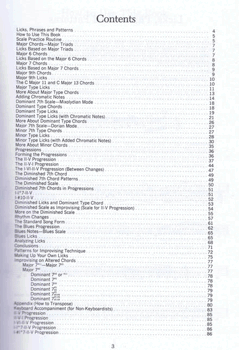 Jazz Saxophone, Lick's, Phrases & Patterns