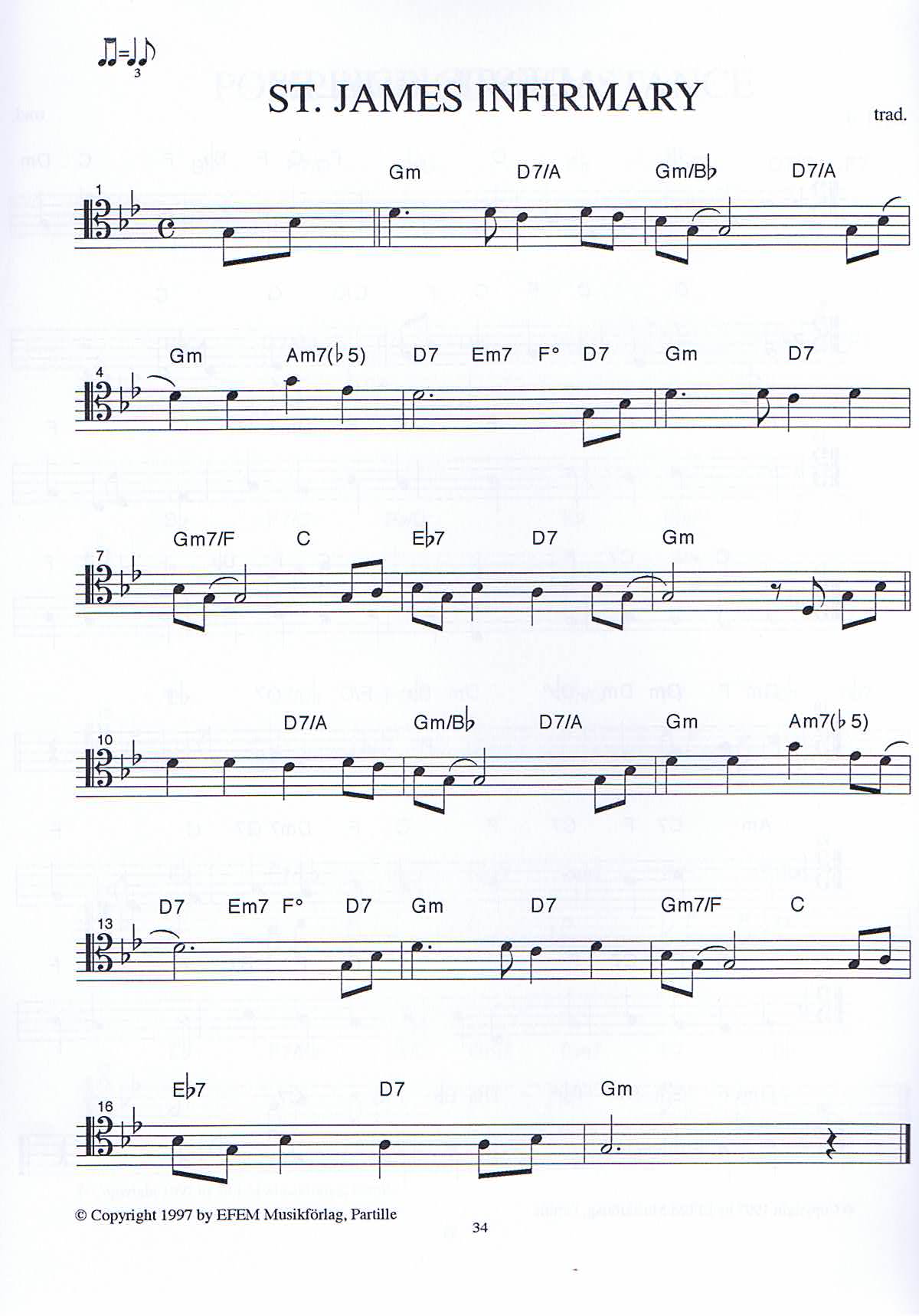 Spela i Tenorklav, övningar för Trombon - 4