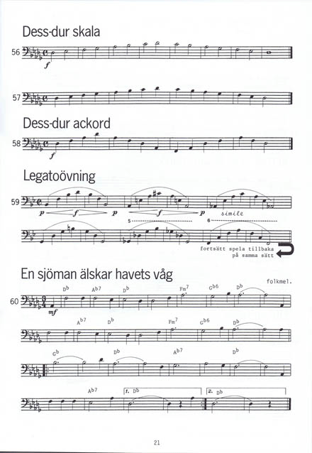 Trombonbok, del 2 - 3