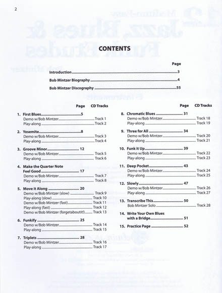 Jazz, Blues & Funk Etudes, Eb - 2