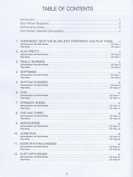 12 Contemporary Jazz Etudes, Eb - 3