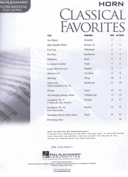 Classical Favorites, Valthorn