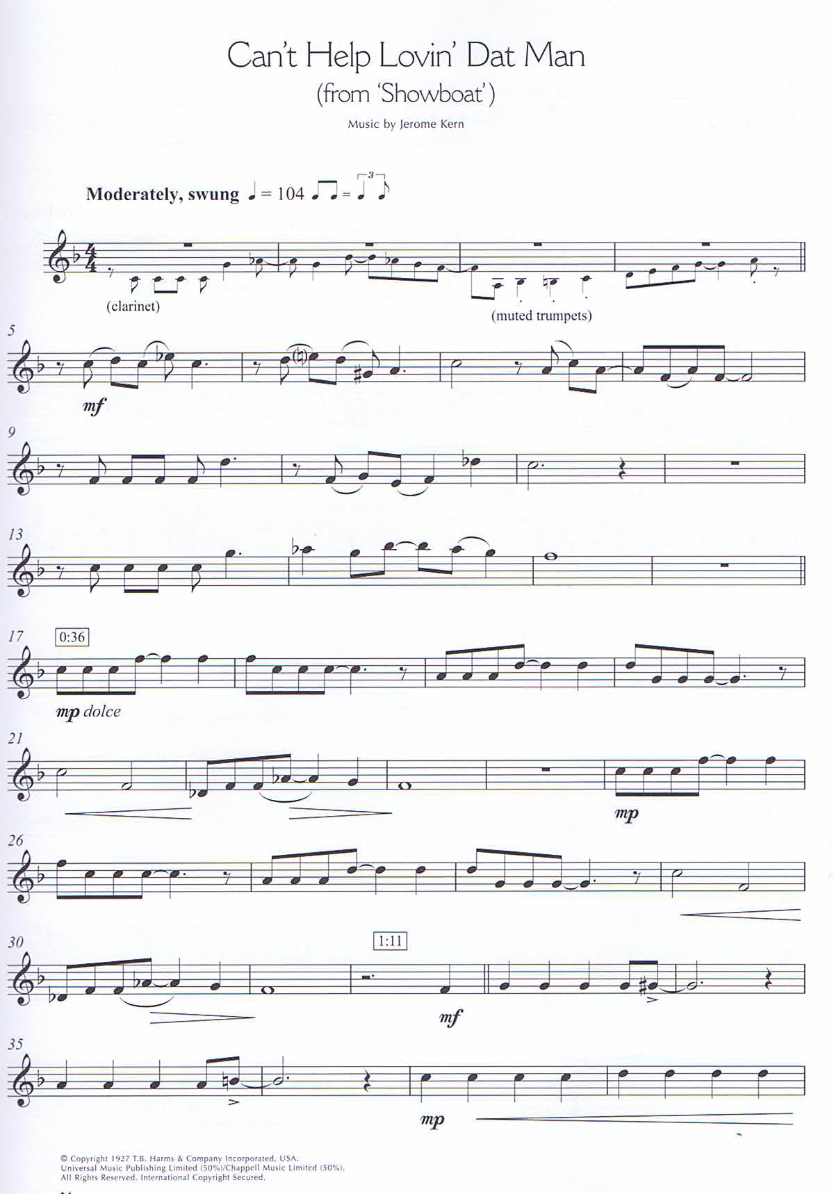 Easy Flute Solos Playalong Showtunes - 3
