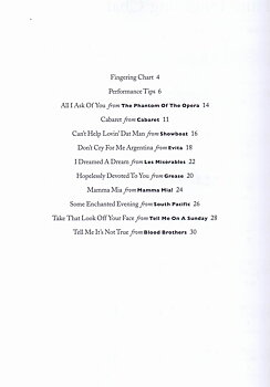Easy Flute Solos Playalong Showtunes