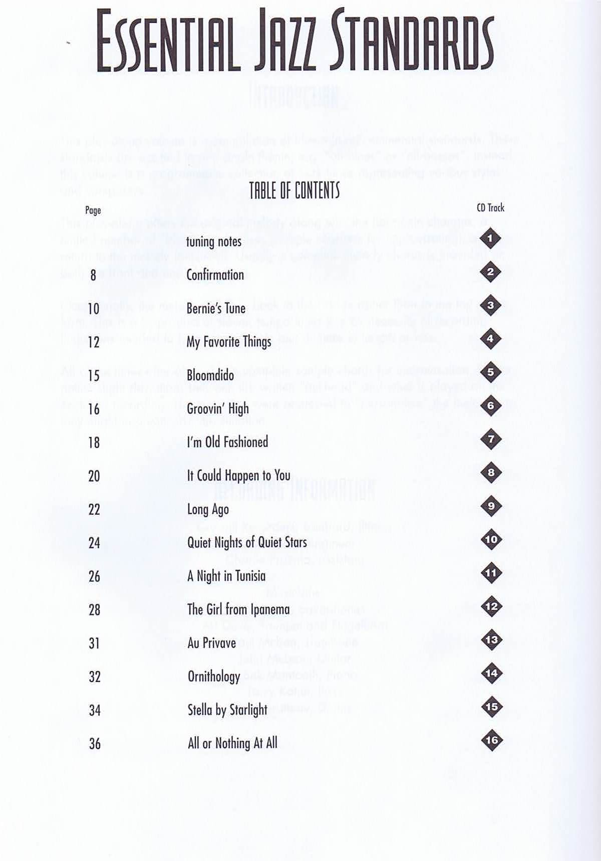 Essential Jazz Standards - 2