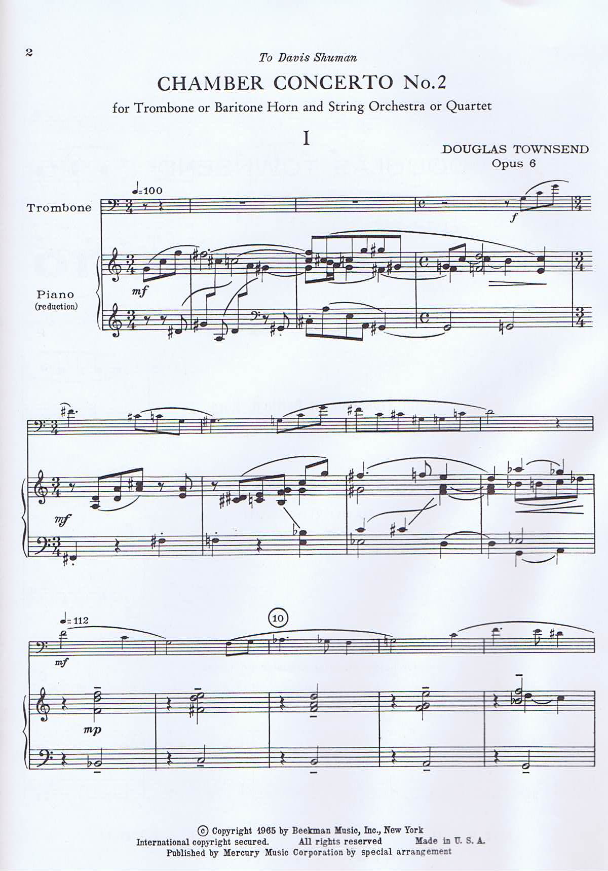 Chamber Concerto No. 2 - 3