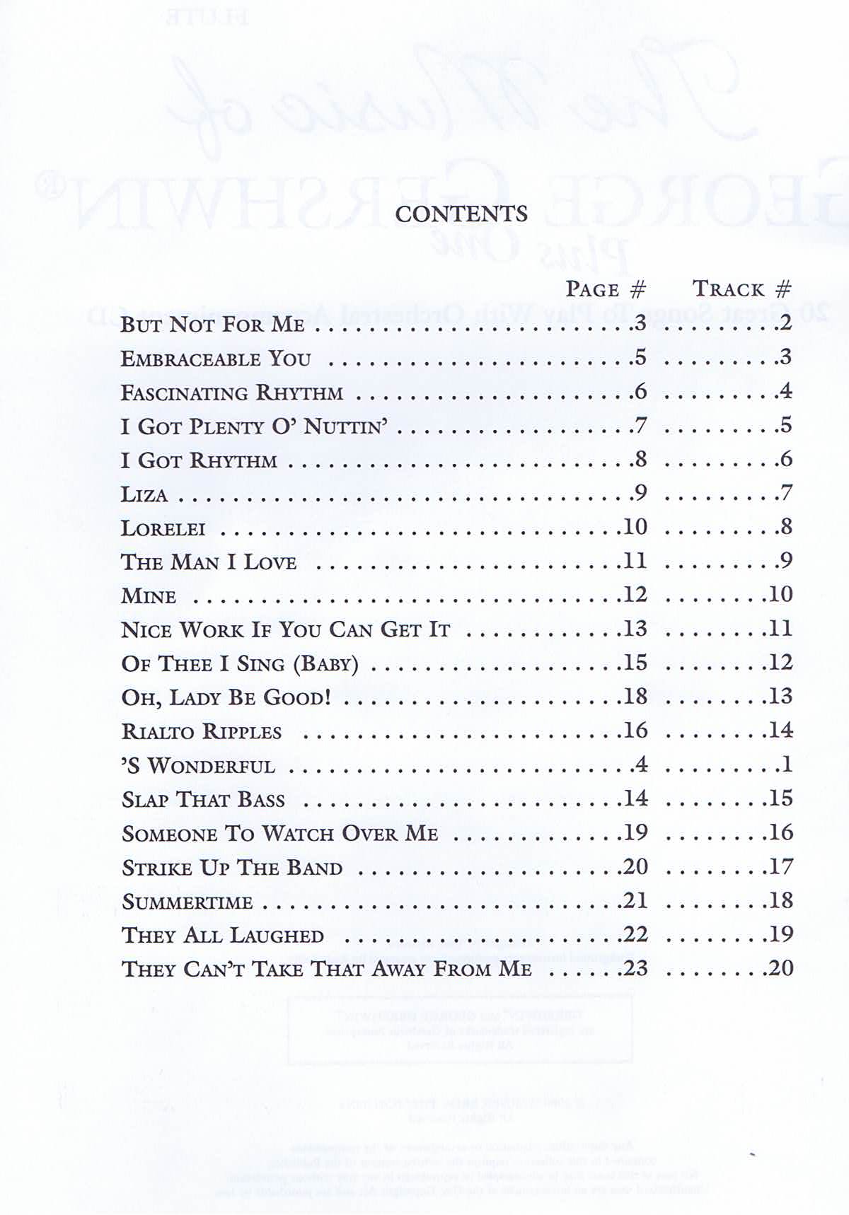 The Music of George Gershwin - 2