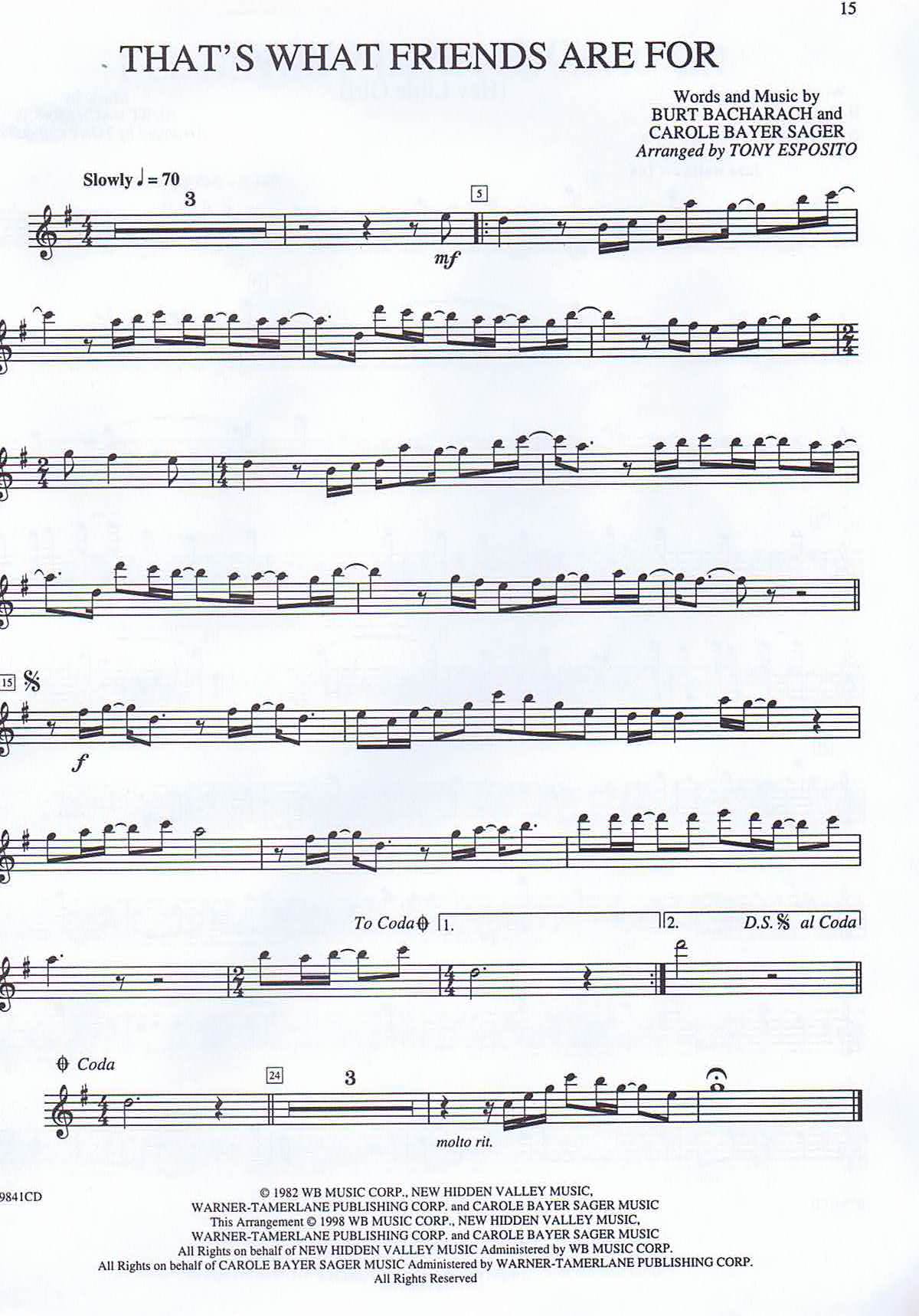 The Music of Burt Bacharach - 3