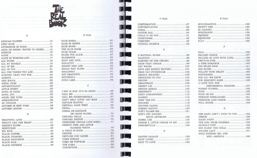 The Real Book - Volume 1, C - 3