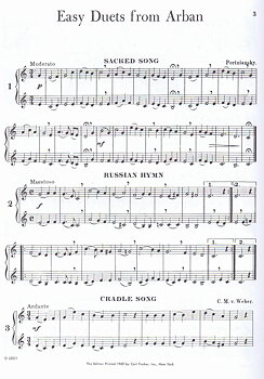 Arban - Easy duets for two trumpets
