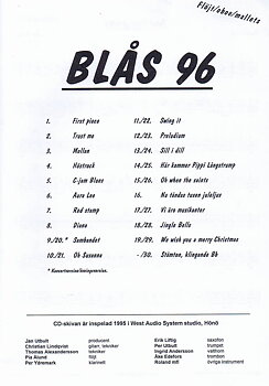 Blås 96 flöjt, oboe