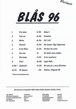 Blås 96 klarinett