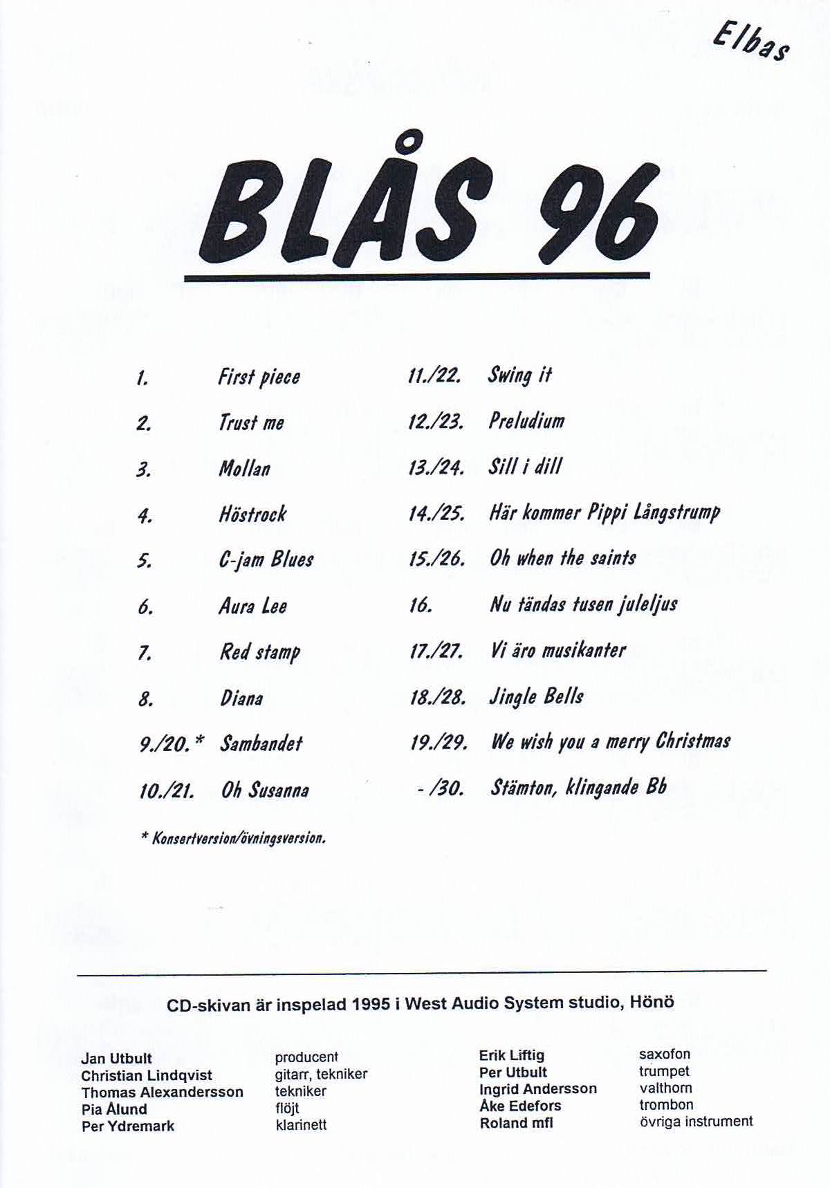 Blås 96 elbas - 2