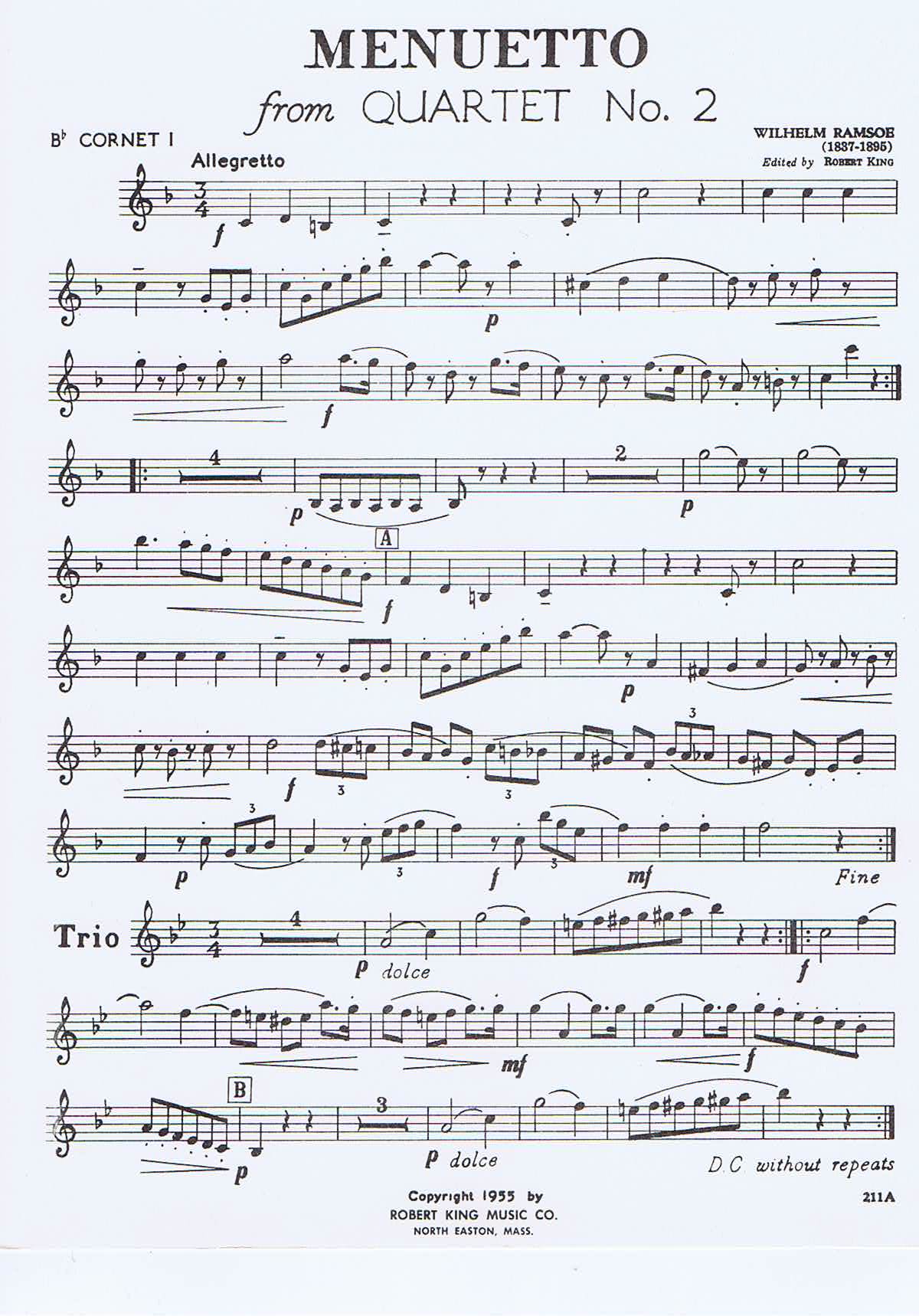 G.F.Handel - Marsch and Gavotte - 3