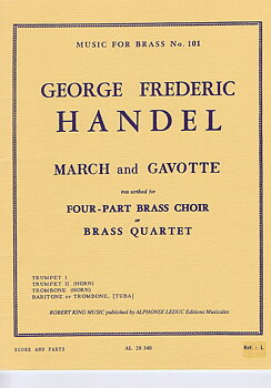 G.F.Handel - Marsch and Gavotte